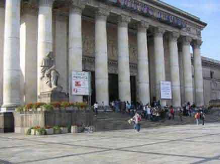 APRIL 2009 DISMANTLING  ASBESTOS INSULLATIONS  IN CENTRAL HEATING SYSTEM IN PALACE OF CULTURE AND SCIENCE IN WARSAW